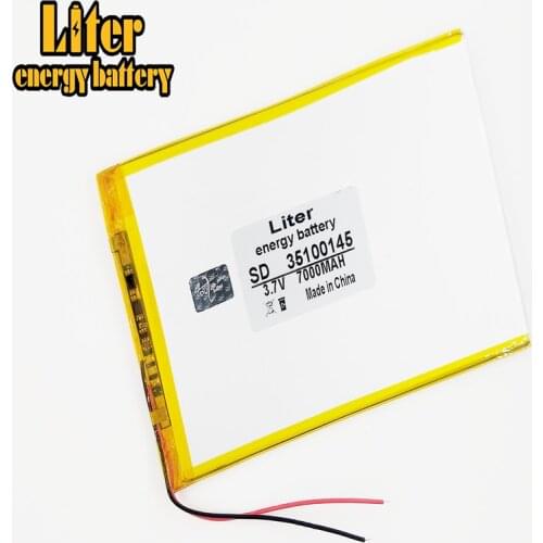 35100145 Tablet battery capacity 3.7V 7000mAh Universal Li-ion battery for tablet pc 8 inch 9inch