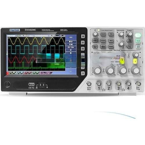 Hantek DSO4084C DSO4104C DSO4204C DSO4254C 4 Channel Digital Oscilloscope With 1CH Arbitary Function Waveform Generator