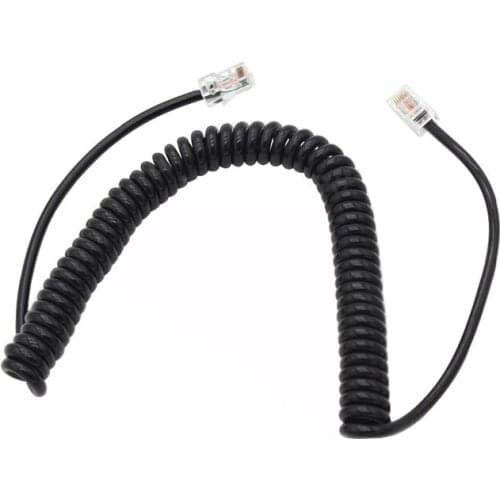 8pin Microphone Cable Cord for Icom Mobile Radio Speaker Mic HM-98 HM-133 HM-133v HM-133s DTMF for IC-2200H IC-2800H/V8000 XQF