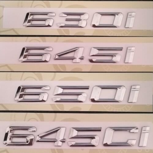 ABS 630i 645i 650i 645ci Car Emblem Sticker forBMW 6series E63 E64