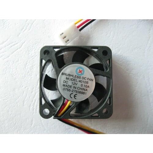 20 Pcs Brushless DC Cooling Fan 7 Blade 4010S 12V 40x40x10mm 3wires