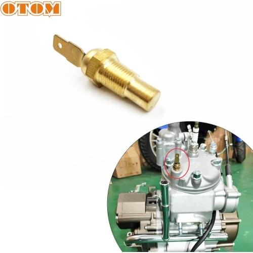 OTOM Motorcycle Water Temperature Sensor For YAMAHA DT230 MT250 2 Stroke Off Road enduro Engine Standard Parts dt 250cc