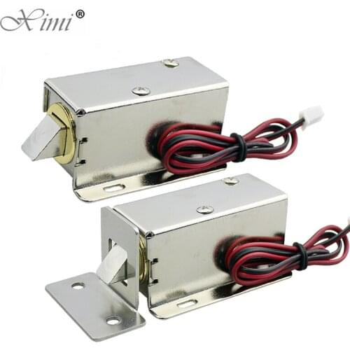 DC12V Small Electromagnetic File Cabinet Locker Lock Fail Secuirty Electric Door Lock Drawer Lock Door Access Control System