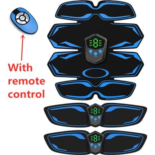 Abdominal Muscle Stimulator Trainer Fitness Equipment Training Gear Muscles Electrostimulator intelligent With remote control