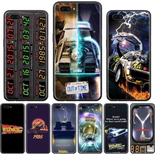 Movie back to the future Phone Case For OPPO F 1S 7 9 K1 A77 F3 RENO F11 A5 A9 2020 A73S R15 REALME PRO