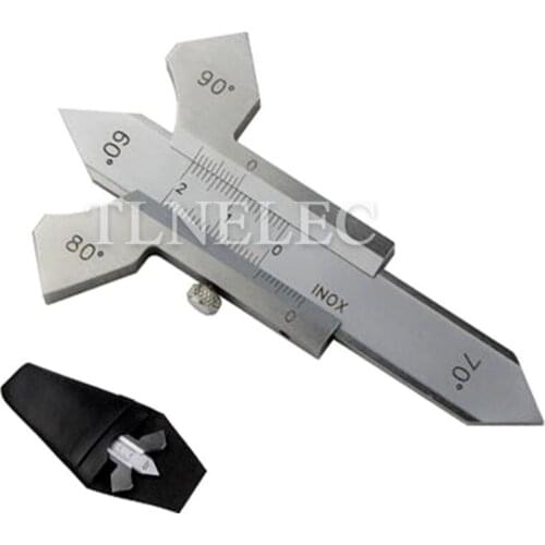 0-20mm Stainless Steel Welding Seam Gauge Welding Seam Ruler Welding Inspection Ruler Welding Seam Vernier Gauge