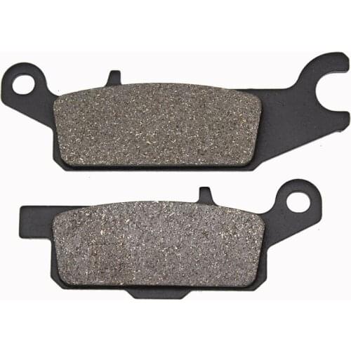 Cyleto Motorcycle Front Left Brake Pads for YAMAHA YFM700 YFM 700 Grizzly 2007 2008 2009 2010 2011 2012 2013 2015