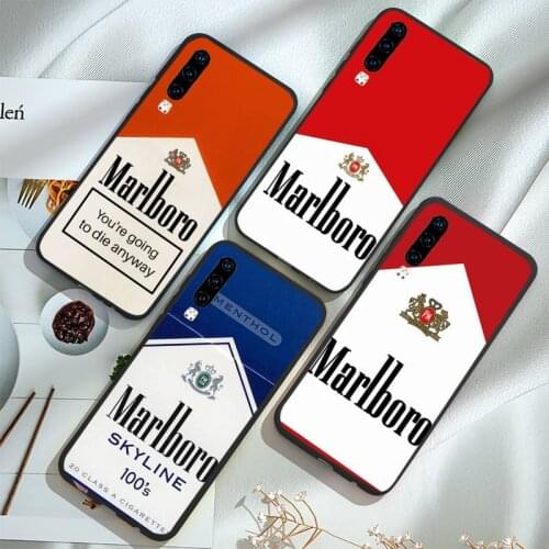 Cigarette box Marlboroing Phone Case For Huawei P20 P30 P40 lite Pro P Smart 2019 Mate 10 20 Lite Pro Nova 5t