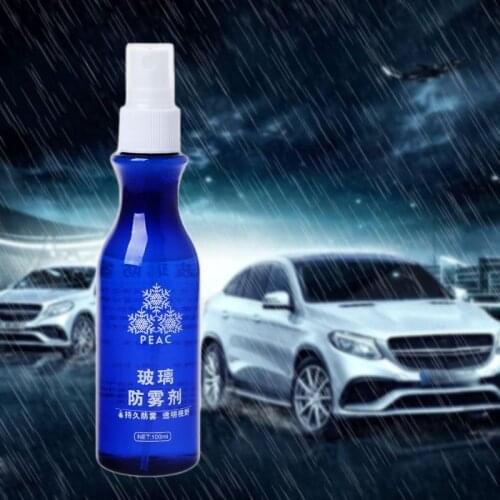 Car Glass Anti-fog Agent Front Windshield & Rearview Mirror Protection Coating Liquid Spray