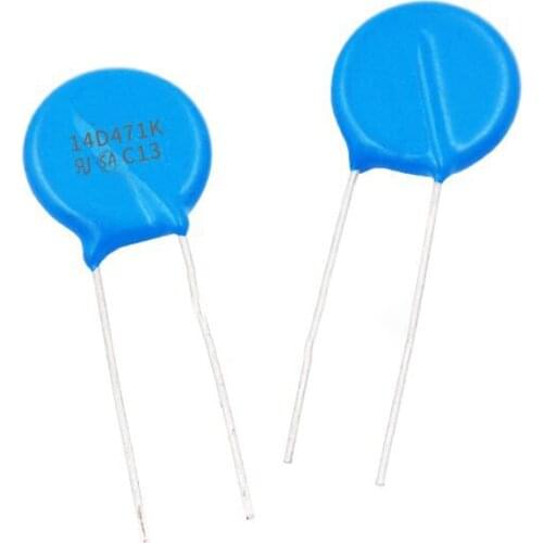 10pcs varistor 14D471K 470V piezoresistor 14d471