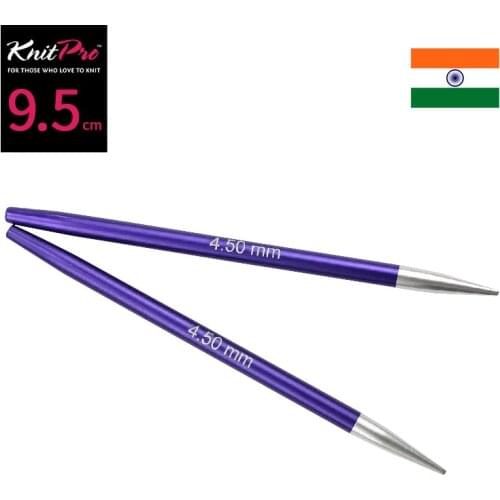 Knitpro Zing Special Interchangeable Circular Needle Length 9.5cm For Handknitting Crochet