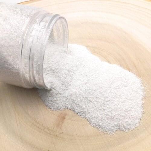 0.2mm fine White Pearl Nail Glitter Mirror Chrome Nail Dust Laser Manicure white Matte Powder 50G/Bag