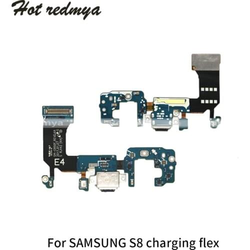 10pcs For Samsung Galaxy S8 G950F G950U USB Charging Charger Connector Port Dock Flex Cable Replacement Repair Parts