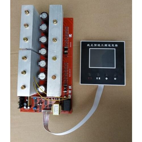 English LCD Display Power Frequency Inverter PCB Motherboard 12v to 48v Universal