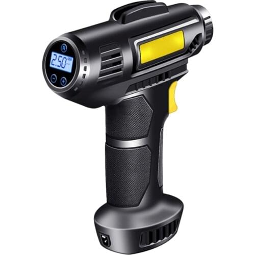 Cordless Air Pump, 120W 12V/5V Portable Air Compressor Tire Inflator Pump for Cars, Bicycles, Motorcycles, Balls, Etc