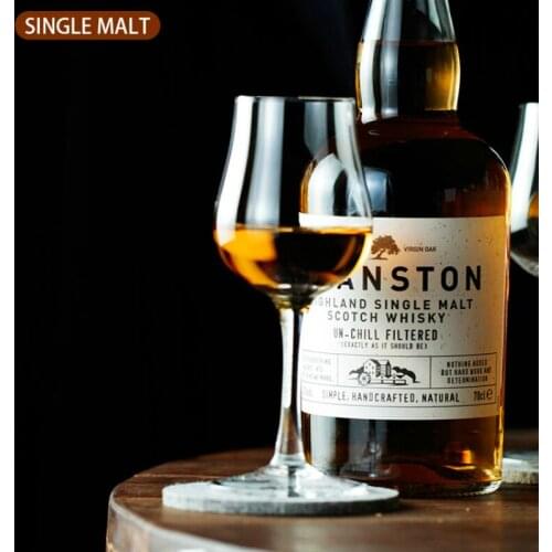 Highland Exclusive Scotland Pure Single Malt Whisky Copita Nosing Glass Chateau Brandy Jack Whiskey Taster Cup Smell Wine Goblet