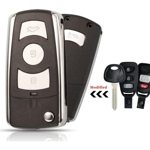 For Hyundai Elantra Sonata Genesis Accent Nf Sonata 2009 Kia Lotze 2006 Cerato 2010 4 Buttons Modified Remote Key Shell
