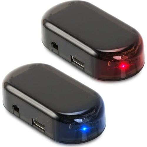 Car Fake Solar Power Alarm for Suzuki SX4 SWIFT Alto Liane Grand Vitara Jimny Scross