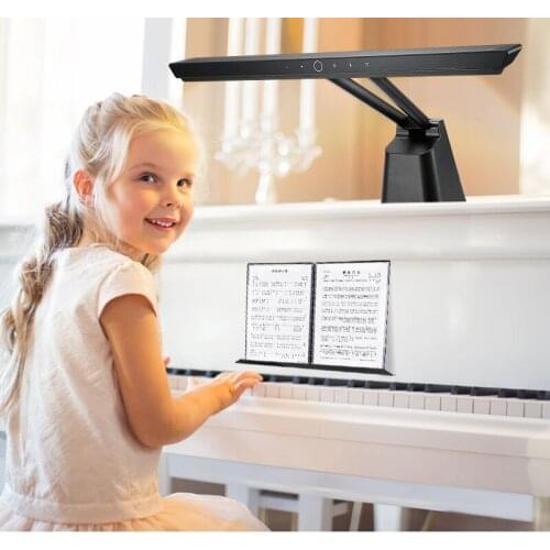 2700K to 5700K Color Temperature Wide Angle Bluelight Blocking Children Eye Protection Light LED Piano Lamp TZ-036