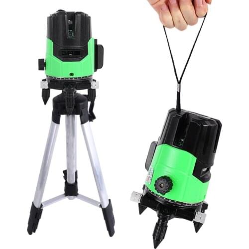 Laser Level 360 Super Powerful Green Laser Line Self-Leveling 2/3/5 Lines Tape Measure Construction Laser Level Tape Measure