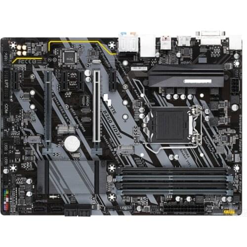 Desktop motherboards New Gigabyte B360 HD3P original motherboard LGA 1151 DDR4 DVI VGA B360 Micro ATX