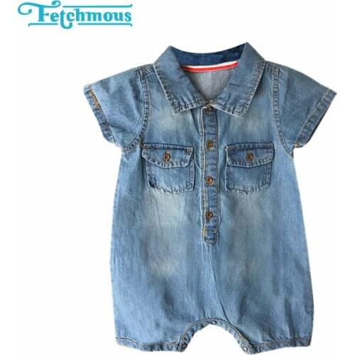 2020 3M-24M Unisex Baby Boy Clothes Solid Short Sleeve Bodysuits Outfits Baby Girl Clothes Roupas de bebe