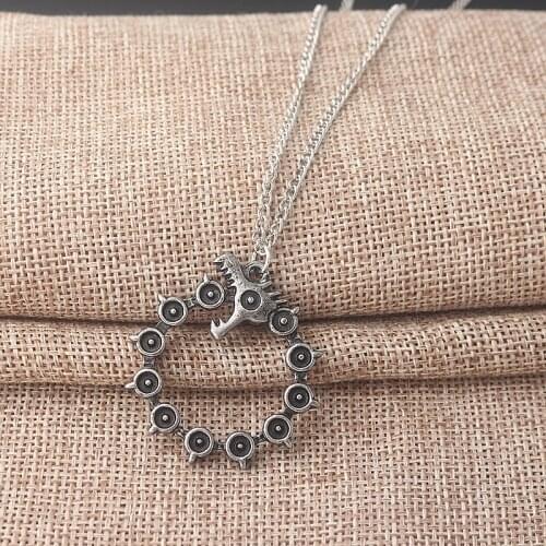 New The Seven Deadly Sins Meliodas Dragon Necklaces Nanatsu No Taizai Pendant Necklace for Men Choker Jewelry Accessories