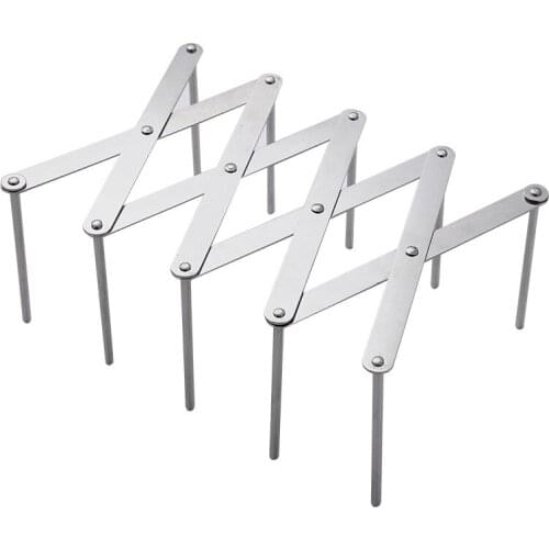 Pot Lid Shelf Cooking Dish Rack Kitchen Accessories Sink Storage Stainless Steel Adjustable Dish Drain Rack Holder Organizer