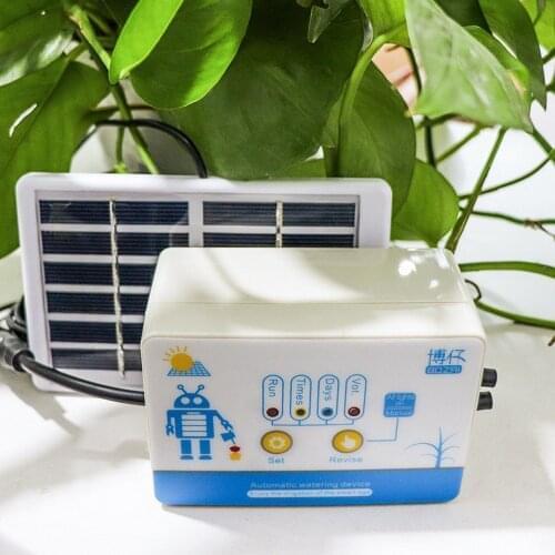 Solar Powered Automatic Watering Device Drip Irrigation Timing System Garden Water-Saving Smart USB Solar Irrigation System New