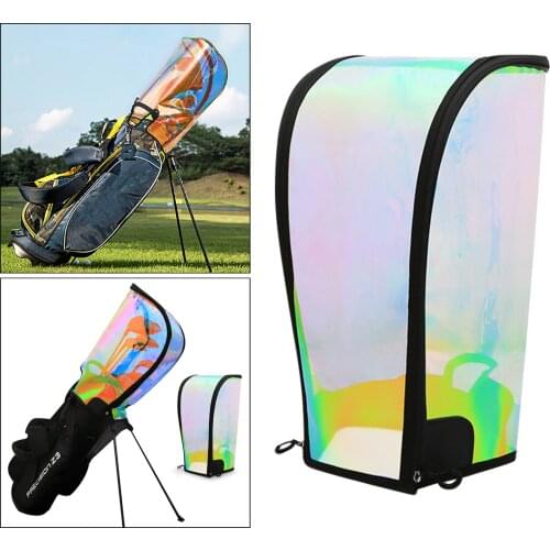 Golf Bag Rain Cover Waterproof Hood Protection Durable Lightweight Club Bags Raincoat for Men Women