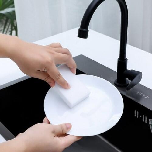 1/2/3Pcs Portable Eraser Magic Sponge Cleaner Device Cleaning Sponges for Kitchen Bathroom Fast Cleaning Tools 100*60*20mm