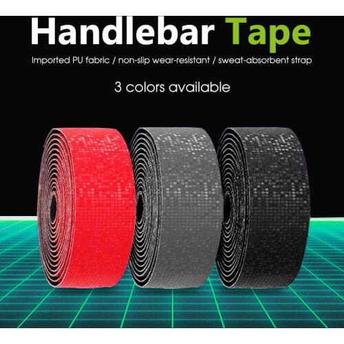1 Pair Bike Handlebar Tape Shock Anti-Slip Road Cork EVA Bar Tape + 2 Bar Plugs Racing Bicycle Hand Bar Tape Wrap Supper Ribbon