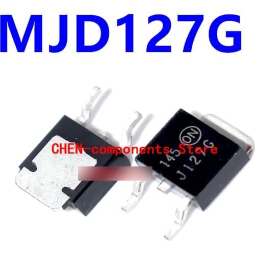 20pcs MJD127G TO-252 SMD triode