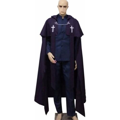 2018 Anime Fate Grand Order Cosplay Amakusa Shirou Tokisada Uniform Fate Apocrypha Shirou Kotomine Fancy Party Outfit set