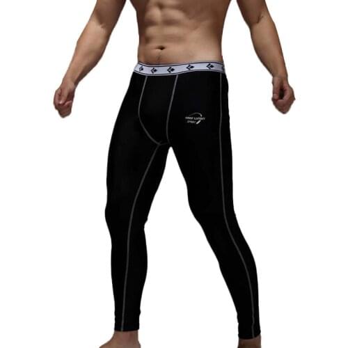 2020 Mens leggings wholesale Compression Pants Men Running Tights Fitness Sport Leggings