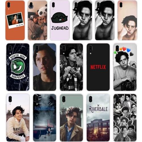 351 American TV Riverdale Series Cole Sprouse gift Soft Silicone Tpu Cover phone Case for Meizu Pro 7 Plus X8 C9 Pro Note 9 case