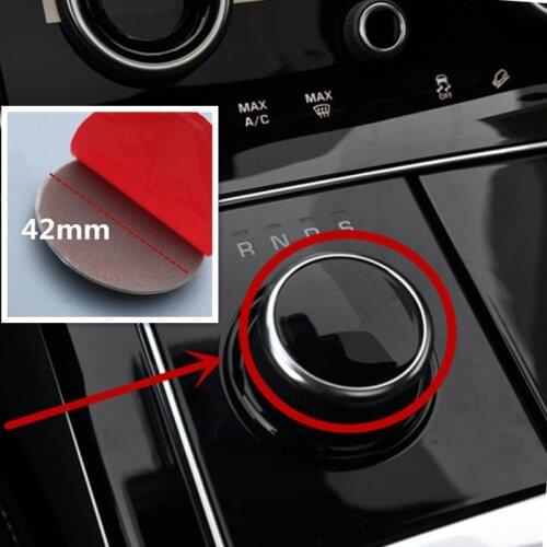 Gear head Badge Decoration stickers Cover car interior accessories Emblem Decal For Land Range Rover Evoque Discovery Sport