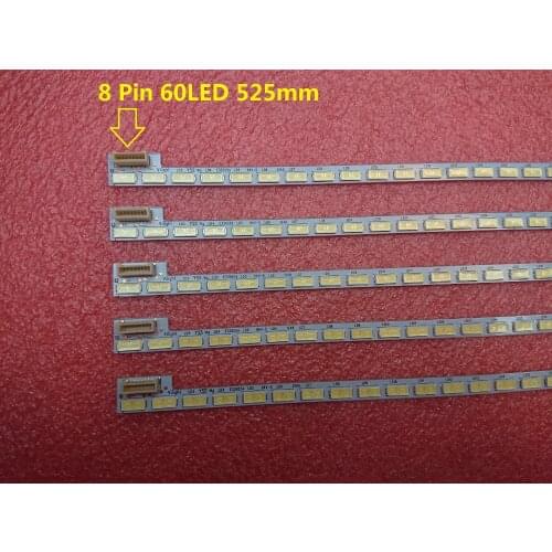 New 10 PCS/lot 60LED 525mm LED strip for LG 42LS570T T420HVN01.0 74.42T23.001-2-DS1 7030PKG 42 60ea 42LS5600 42LS560T 42LS570S