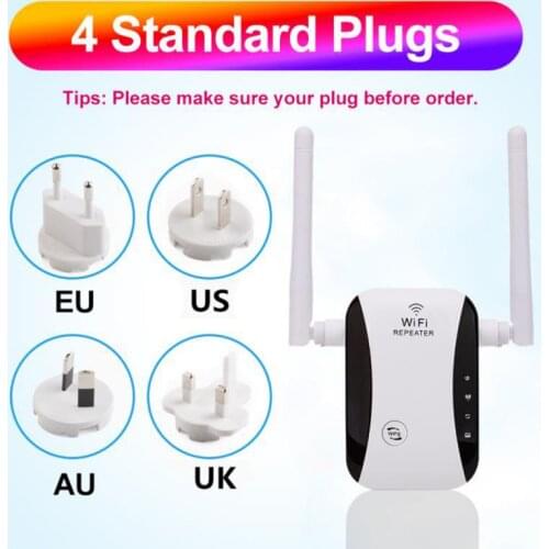 New Wireless Repeater Amplificador Wifi Repeater 300mbps Wireless WiFi Signal Amplifier Through Wall Router Smart Accessories