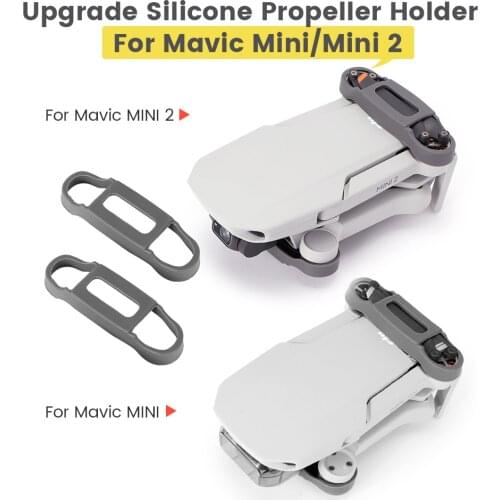 New Upgrade Propeller Motor Holder for DJI Mavic Mini Drone Blade Fix Protector Silicone Cover For DJI Mini 2 Drone Accessories