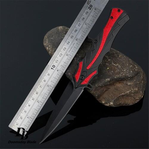 Knive High Quality Cross Folding Knifes 56HRC OUTDOOR ARMY HUNTING KNIFE Camping Pocket Survival EDC Tool Tactical