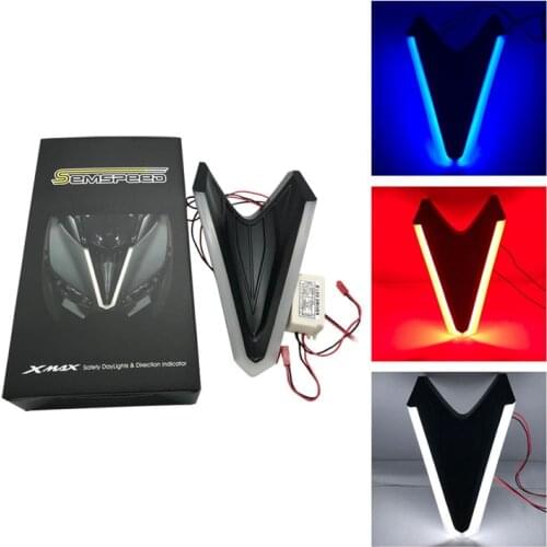 SEMSPEED Modified Motorcycle xmax 300 250 125 2017-2019 2020 Headlight with LED Light Lights For YAMAHA XMAX250 XMAX300 XMAX125