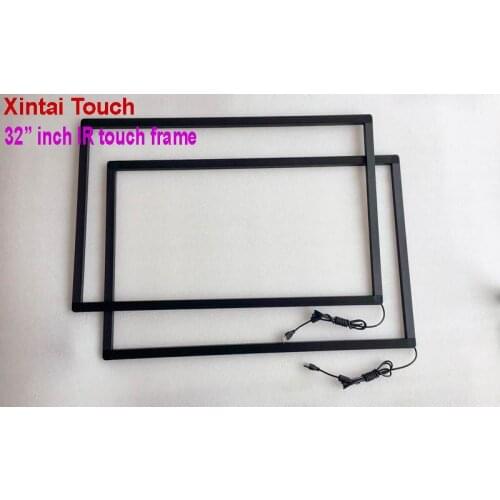 Xintai Touch Infrared IR Touch Screen Overlay kit for 32 inch 10 points IR Touch Frame for interactive kiosk