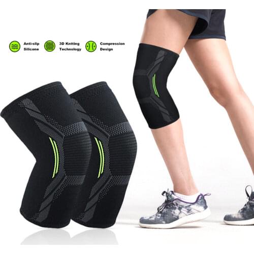 Mesh Knee Compression Sleeves Shin Pads Volleyball Basketball Football Contact Sports Protection Knee Supports