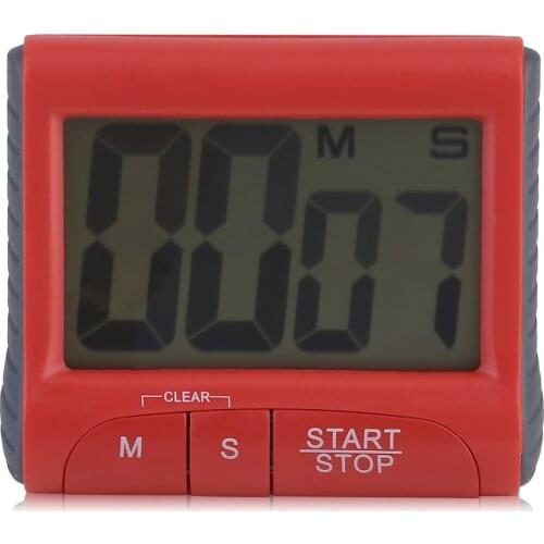 Super Deal Large LCD Digital Kitchen Timer Count-Down Up Clock Loud Alarm Up to 99 Minutes And 59 Seconds