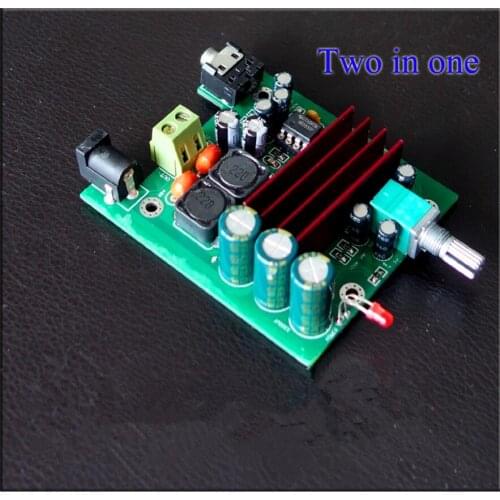 TPA3116 100W Subwoofer Digital Power Amplifier Board TPA3116D2 bass Amplifiers NE5532 OPAMP 8-25V