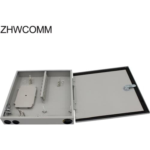 ZHWCOMM 12-24 Core outdoor Fiber Optic Terminal Box LC PC/ABS Fiber Optic Distribution Box
