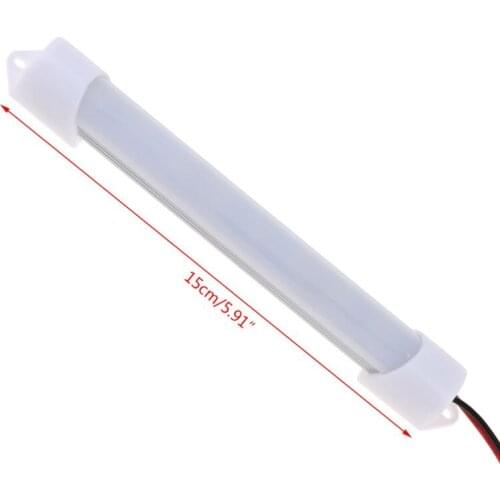 1PC White 12V 5630 9LED Car LED SMD Interior Light Bar Tube Strip Lamp Boat