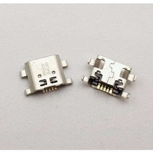10pcs Micro USB 5pin mini Connector Reverse heavy plate Mobile Charging port For Huawei HONOR 6P Mobile phone repair parts