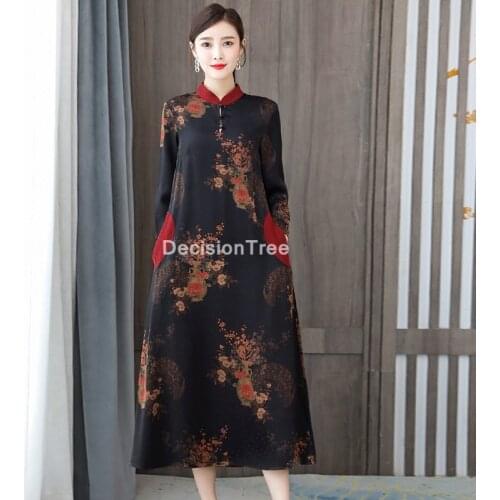 2021 chinese dress sexy bandage dress qipao chinese style traditional chinese retro qipao elegant party dance costume qipao